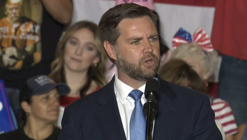 40-Year-Old JD Vance Tells Rally-Goers, 'Donald Trump Is Healthier Than I Am'